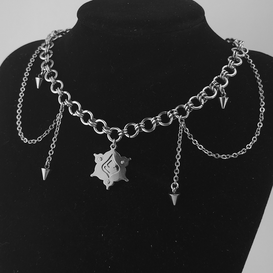 TriOgee Chandelier Chainmaille Choker