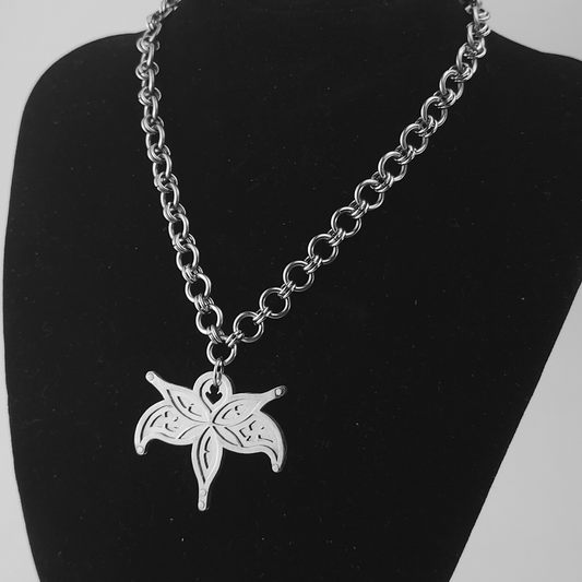 Mou' Mouchette Chainmaille Necklace