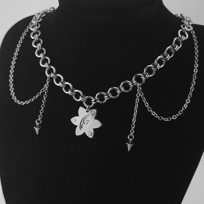 Bloomin' Vesica Chandelier Chainmaille Choker
